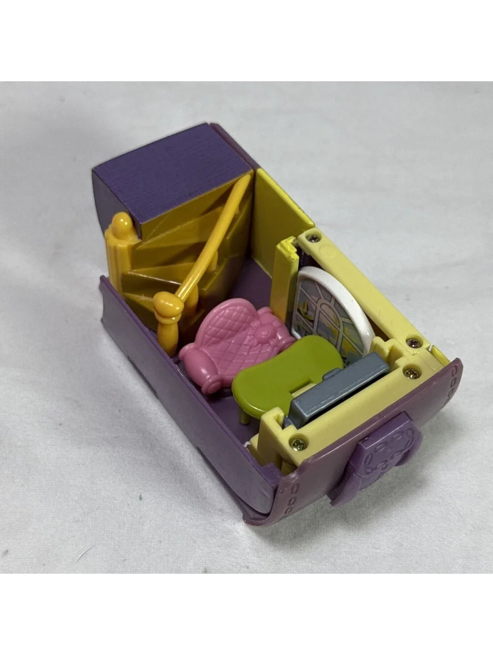 Vintage Polly Pocket Sweet Secrets Miniature Doll House Polly World Butterfly